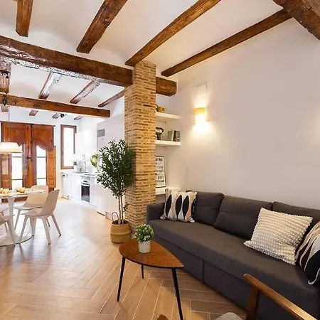Beautiful Restored House With Terrace Valencia Exterior foto